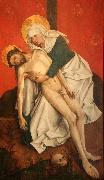 Rogier van der Weyden Pieta oil on canvas